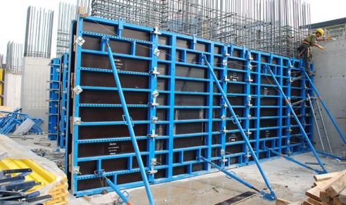 Установка щитовой опалубки. Виды щитов