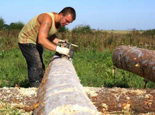 Дом из кругляка, как построить. Из какого бревна лучше строить дом? 03 Дом из кругляка, как построить. Из какого бревна лучше строить дом? 03