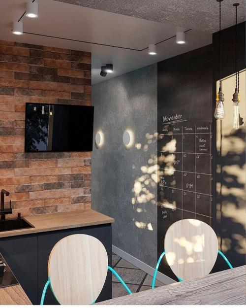 Дизайн — проект кухни 5,3 кв. м 03