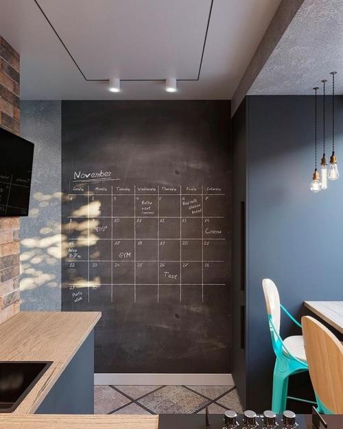 Дизайн — проект кухни 5,3 кв. м 02