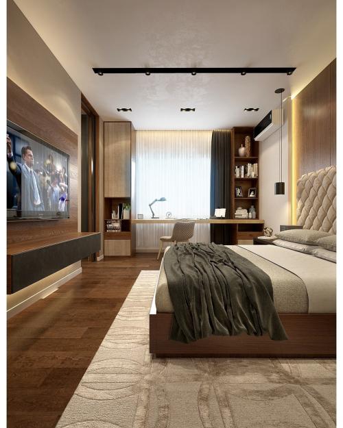 Дизайн — проект спальни 01