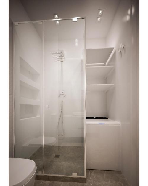 Дизайн маленькой ванной комнтаы 01