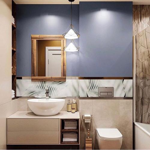 В какой цветовой гамме эта ванная комната нравится вам больше: 1, 2 или 3? 02