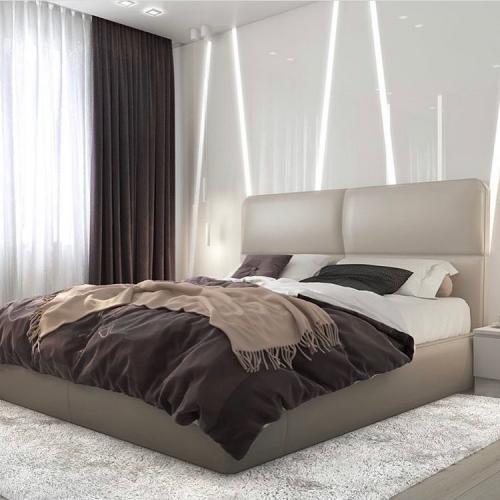 Какой вариант оформления стены в спальне Вам понравился больше: 1, 2 или 3? 01