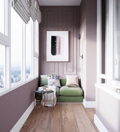 Какой вариант дизайна балкона Вы бы выбрали: 1 или 2? 02