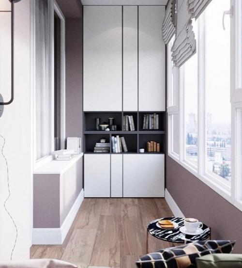 Какой вариант дизайна балкона Вы бы выбрали: 1 или 2? 03