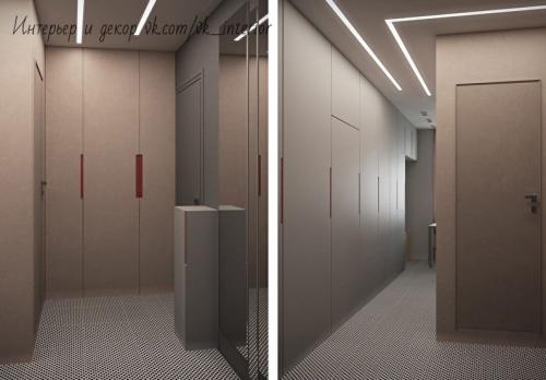 Оцените дизайн однокомнатной квартиры для мамы с сыном — школьником ,40 кв. м 05