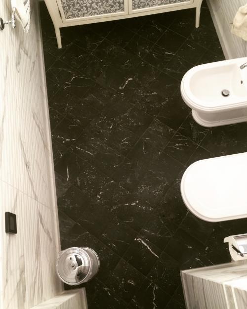 Классический дизайн санузла в частном доме нашей подписчицы 02