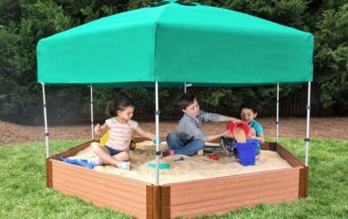 Песочница закрывающаяся своими руками. Из чего делаются песочницы своими руками: фото и советы