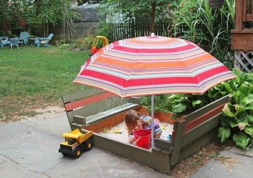 Песочница закрывающаяся своими руками. Из чего делаются песочницы своими руками: фото и советы