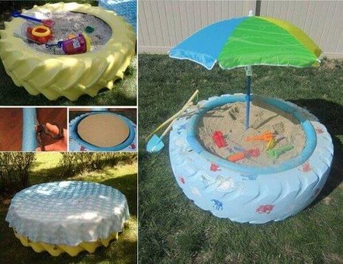 Песочница закрывающаяся своими руками. Из чего делаются песочницы своими руками: фото и советы