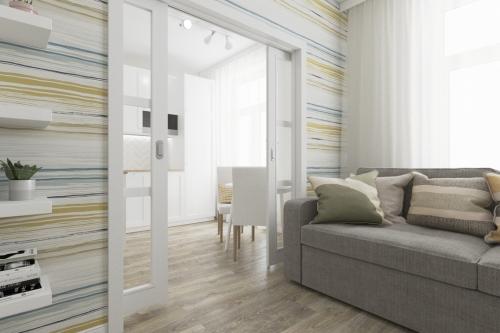 Дизайн маленькой гостиной 01