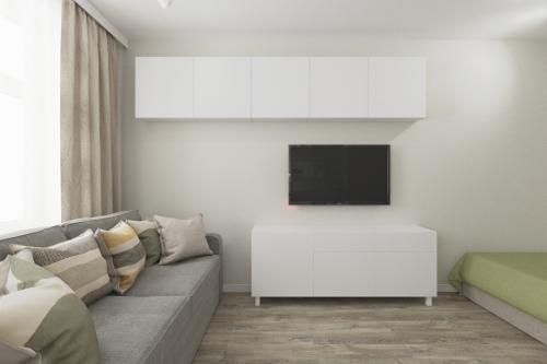 Дизайн маленькой гостиной 02