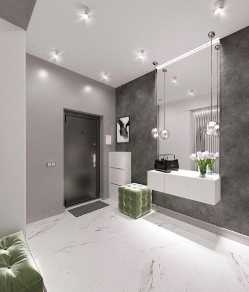 Какой вариант оформления прихожей Вам понравился: 1 или 2? 02