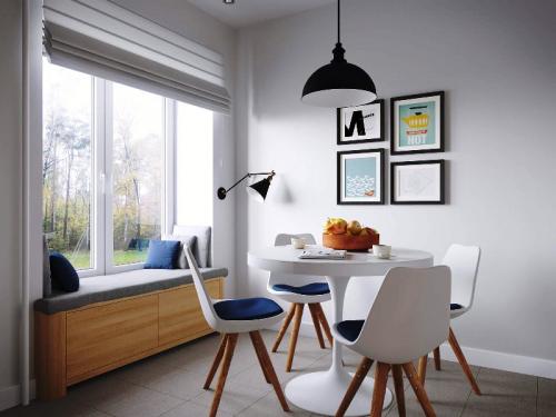 Дизайн однокомнатной квартиры с подиумом 04