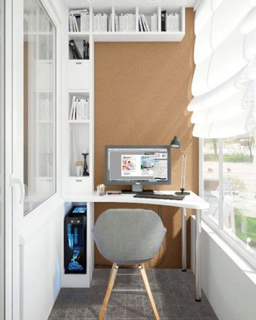 Идеи обустройства балконов 01