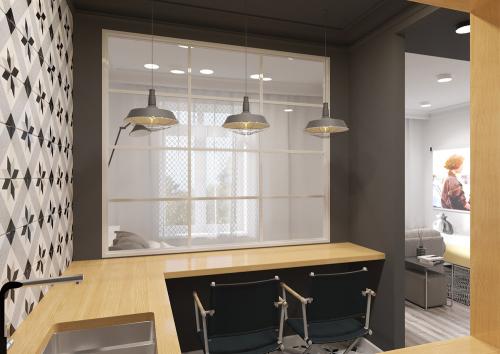 Квартира 40м2 для молодого человека. 08