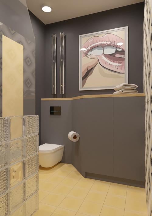 Квартира 40м2 для молодого человека. 13