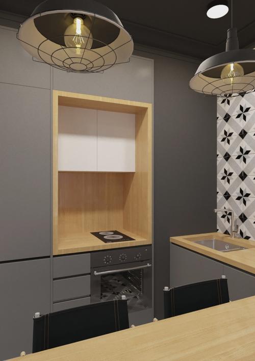 Квартира 40м2 для молодого человека. 07