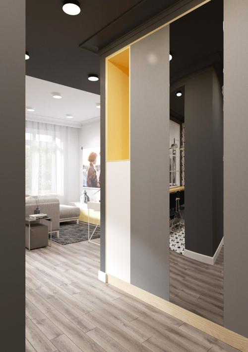 Квартира 40м2 для молодого человека. 11