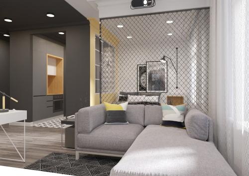 Квартира 40м2 для молодого человека. 03