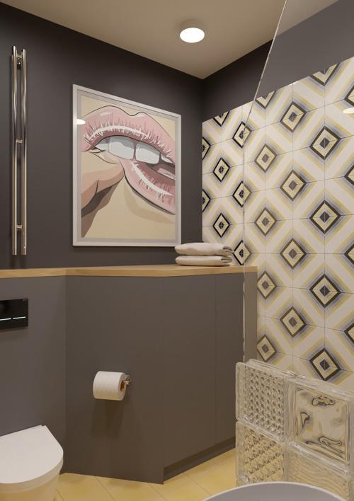 Квартира 40м2 для молодого человека. 14