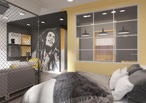 Квартира 40м2 для молодого человека. 01