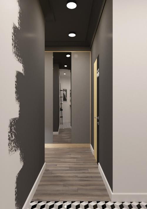 Квартира 40м2 для молодого человека. 10