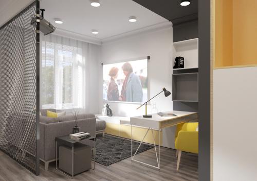 Квартира 40м2 для молодого человека. 04