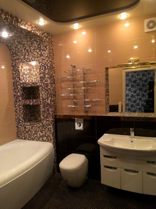 Мозаика в ванной комнате. Оцените дизайн от 1 до 10 02