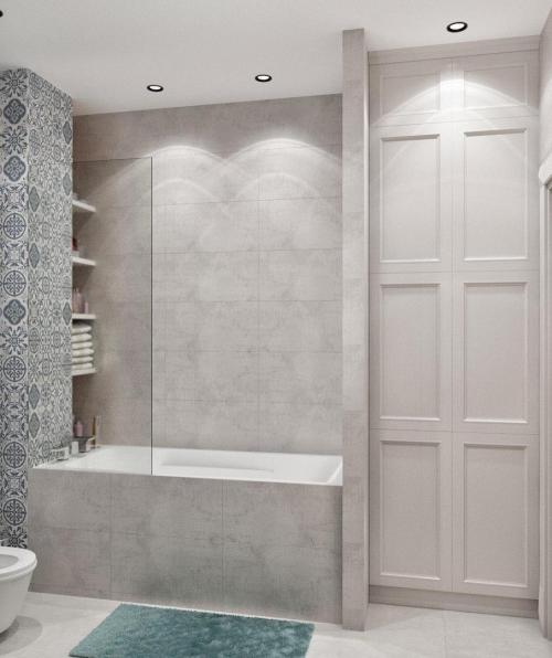 Оцените дизайн ванной комнаты. Что Вам понравилось? 01