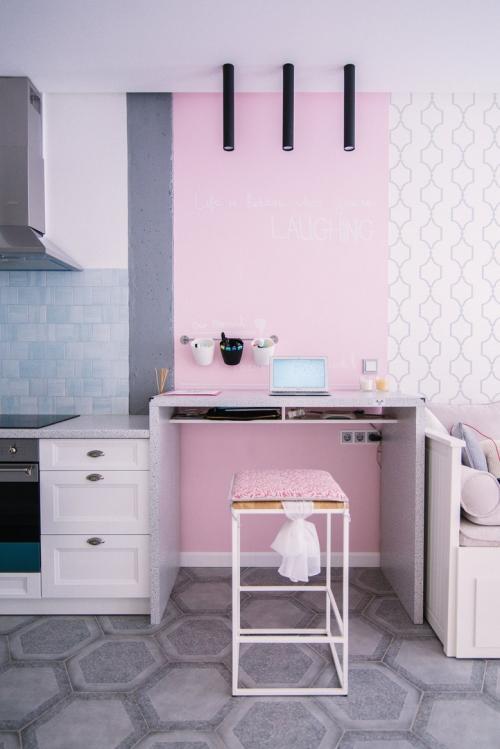 Уютная квартира с кухней — студией 01