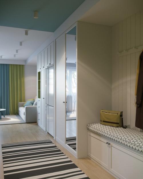 Светлая уютная студия. Что Вам понравилось? 01