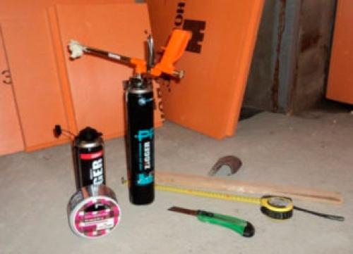 Утепление стен изнутри пеноплексом. Последовательность выполнения работ