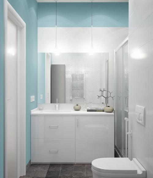 Санузел в двушке. Дизайн — проект. 02