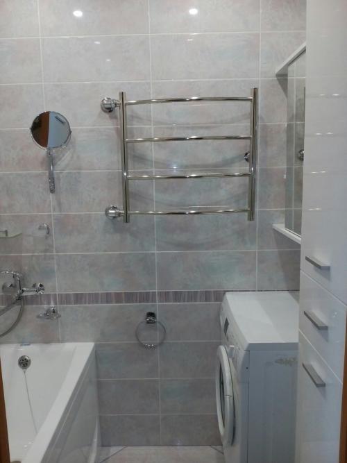 Оцените свеженький ремонт в ванной комнате от нашей подписчицы 04