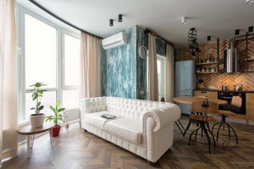 Уютная квартирка с элементами стиля лофт 02