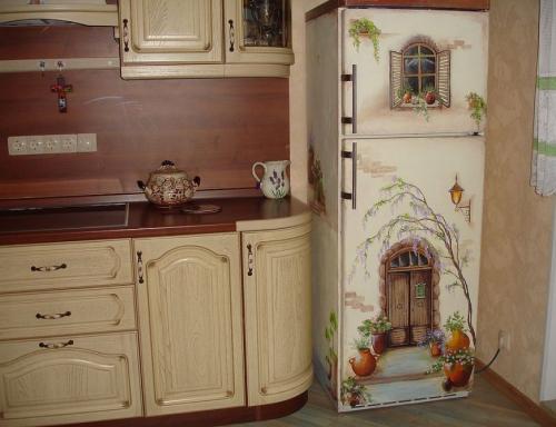 Декупаж в интерьере. Декупаж стен 23