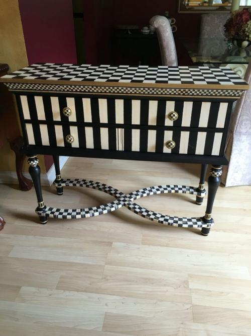 Декупаж в интерьере. Декупаж стен 22