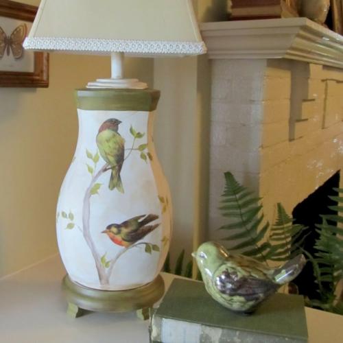 Декупаж в интерьере. Декупаж стен 25