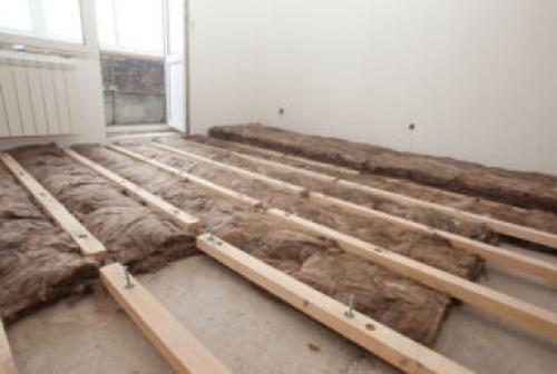 Ремонт пола в квартире на первом этаже. Способы утепления полов