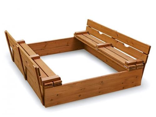 Песочница закрывающаяся. Как сделать песочницу с крышкой: чертежи, фото