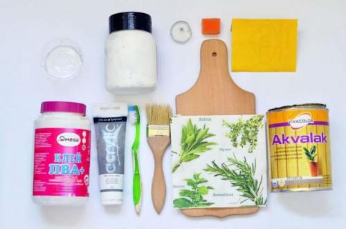 Декупаж в интерьере. Декупаж стен 01