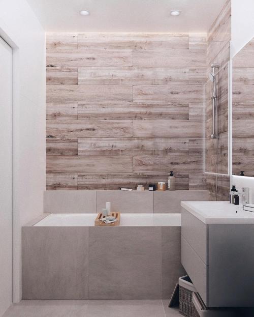 Как Вам такое оформление ванной? 01