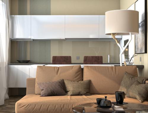 Дизайн — проект квартиры, 40 кв. м 05