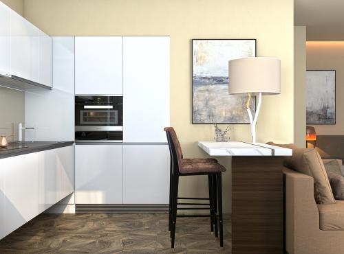 Дизайн — проект квартиры, 40 кв. м 01