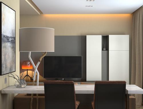 Дизайн — проект квартиры, 40 кв. м 02