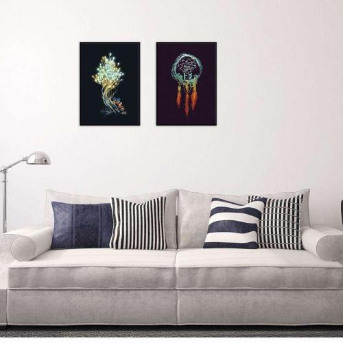 Как красиво развесить картины на стене. 5 ошибок размещения картин на стенах