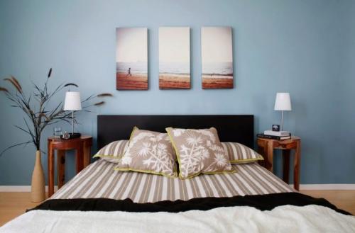 Как красиво развесить картины на стене. 5 ошибок размещения картин на стенах 19