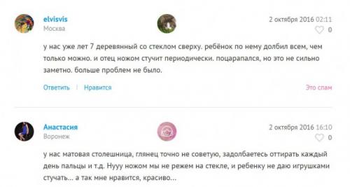 Какой стол на кухню лучше стеклянный или деревянный. Стеклянный кухонный стол: брать или не брать?